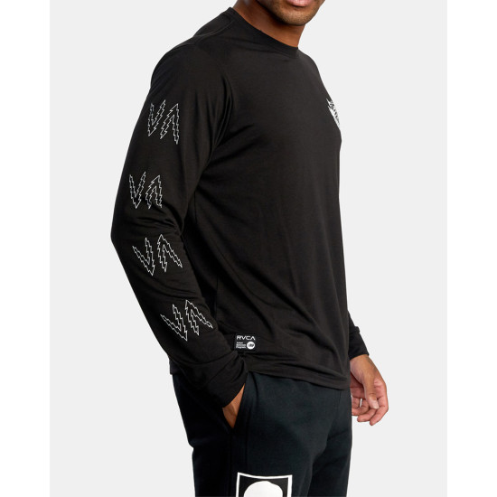 RVCA Ανδρική μακρυμάνικη μπλούζα Matt Leines Banner - Long Sleeve T-Shirt For Men